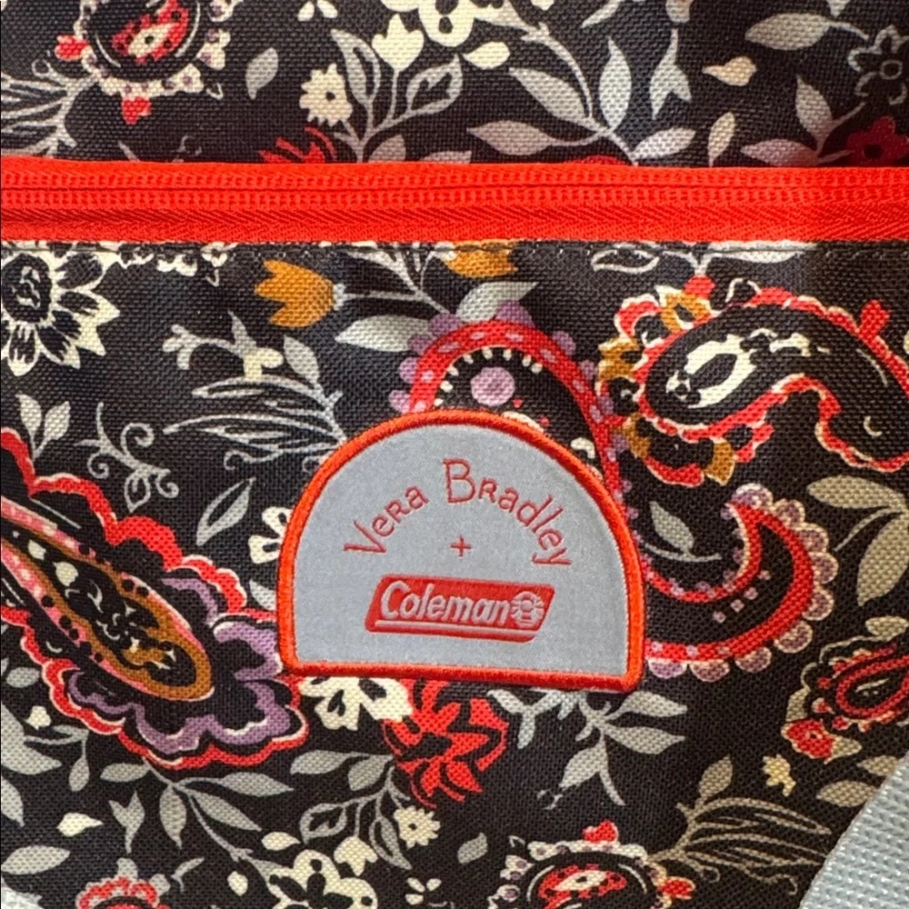 Vera Bradley Tote Bag Coleman Cooler Collaboration In Paisley Grey - Picture 2 of 11
